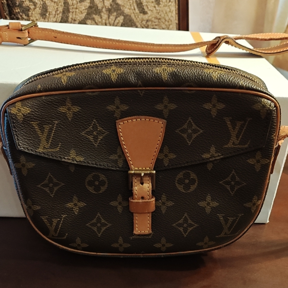Louis Vuitton Monogram Crossbody Bag - Brown and Tan